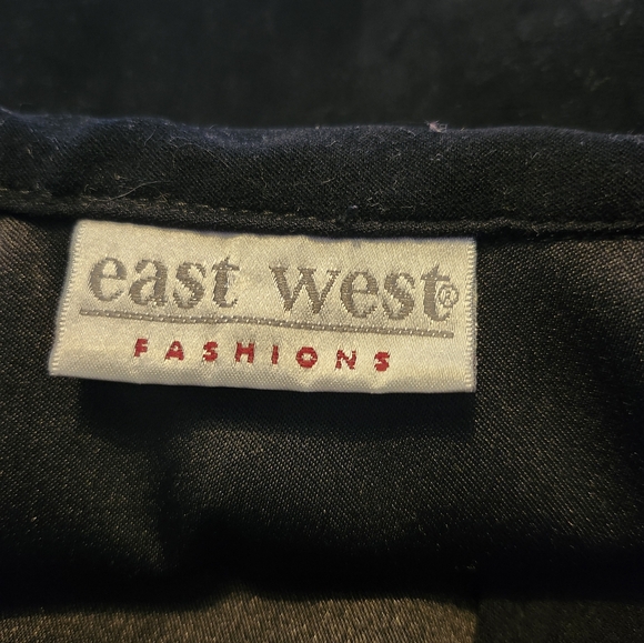 East West Fashions Black Button Up - Picture 3 of 6